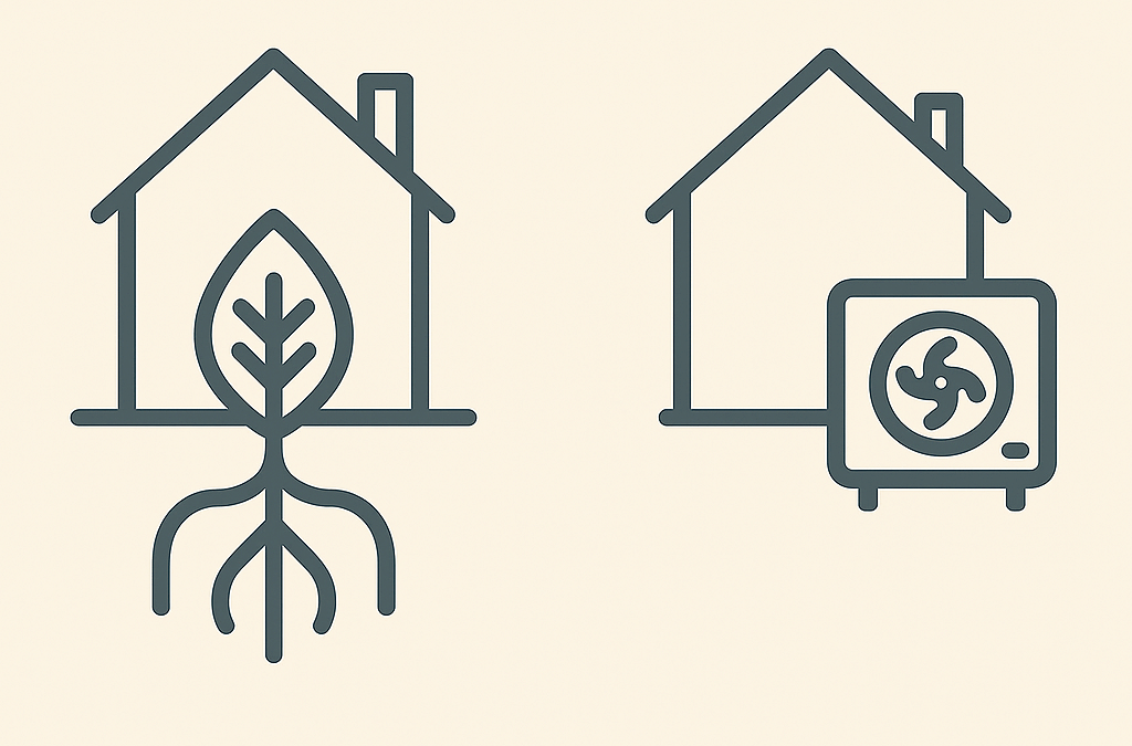 Forskellen på jordvarme og luft til vand pumper